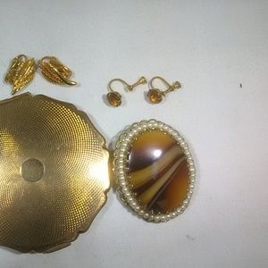 Vintage jewelry and accessories mid-century deco